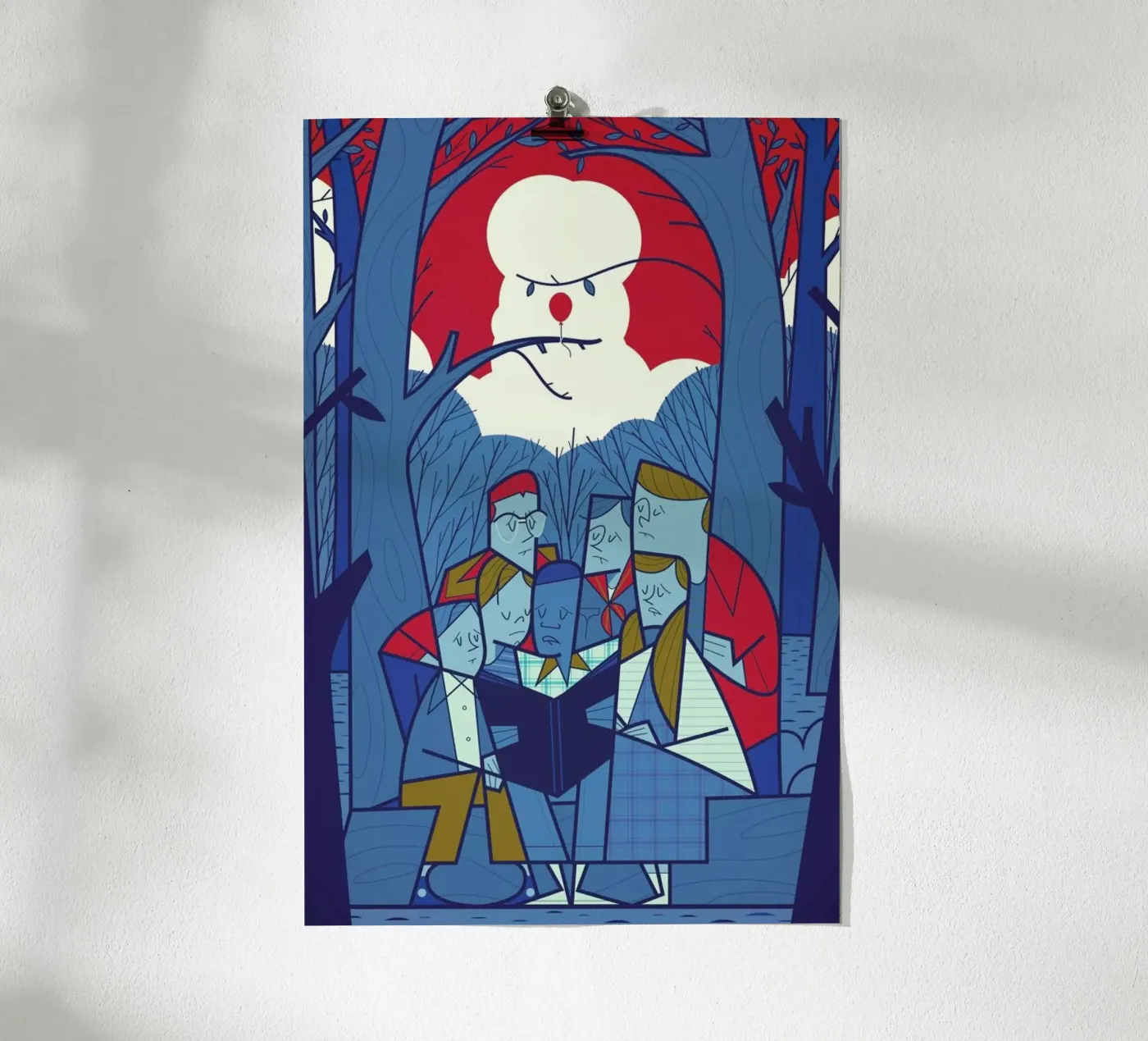 Pennywise poster by Ale Giorgini
