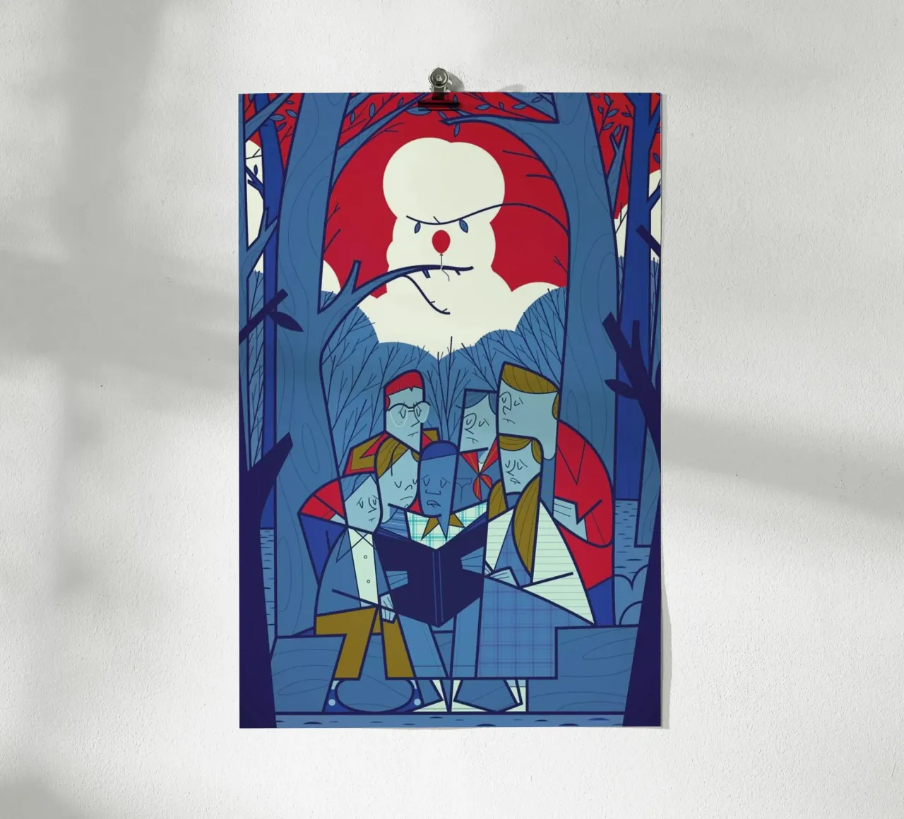 Pennywise poster da Ale Giorgini