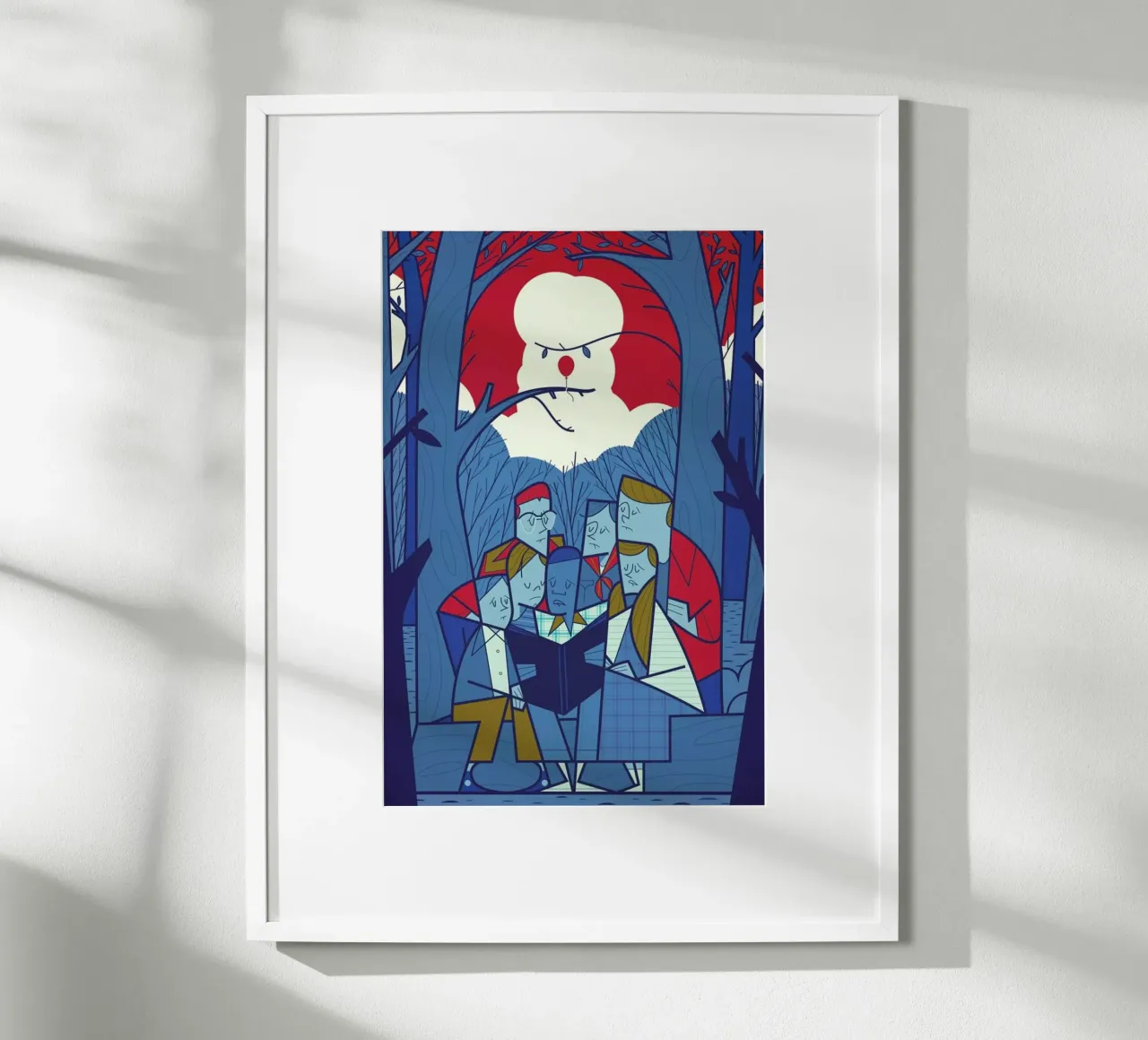 Pennywise carta hahnemühle da Ale Giorgini