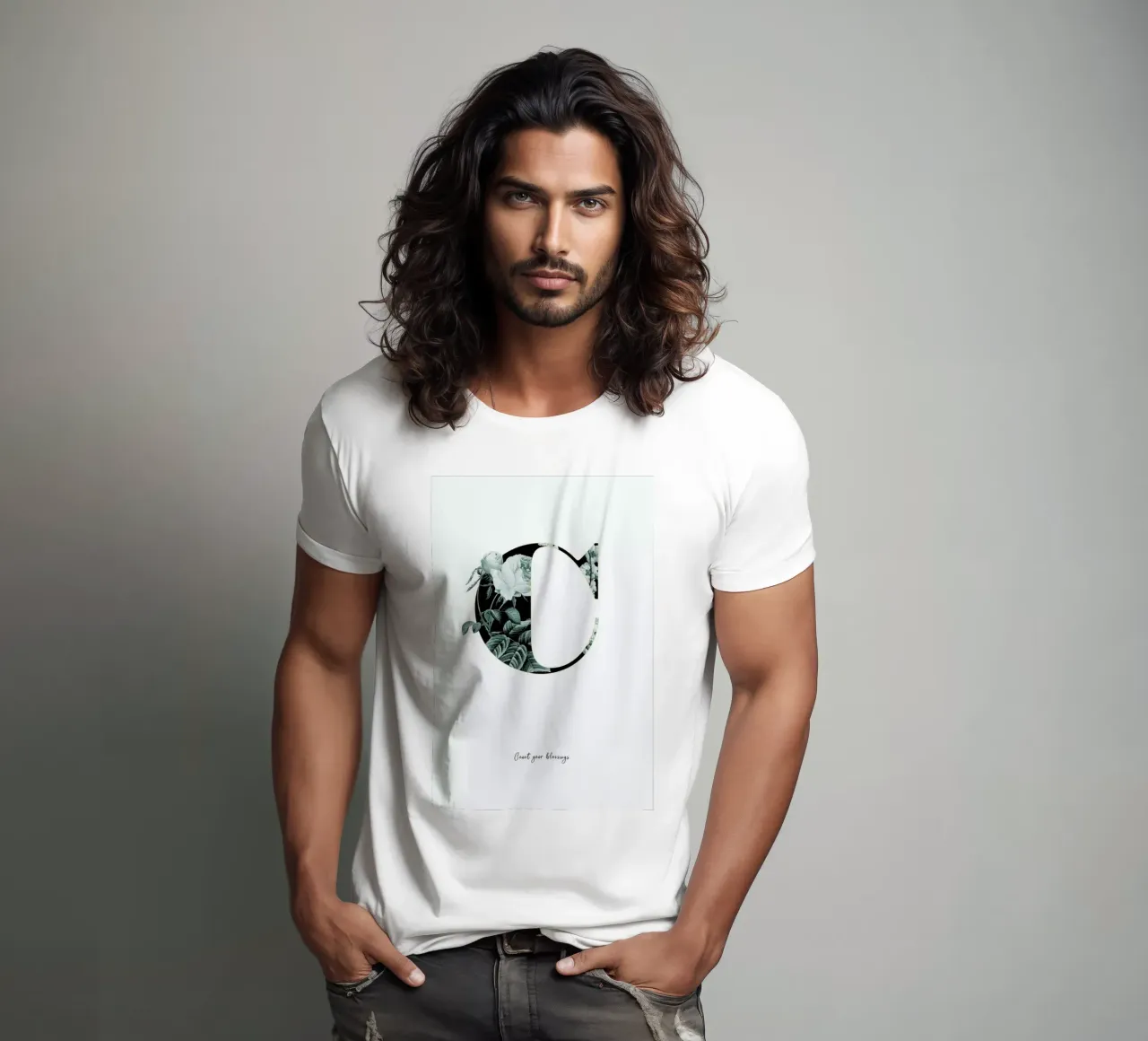 Flower Alphabet - C t-shirt da Froilein Juno