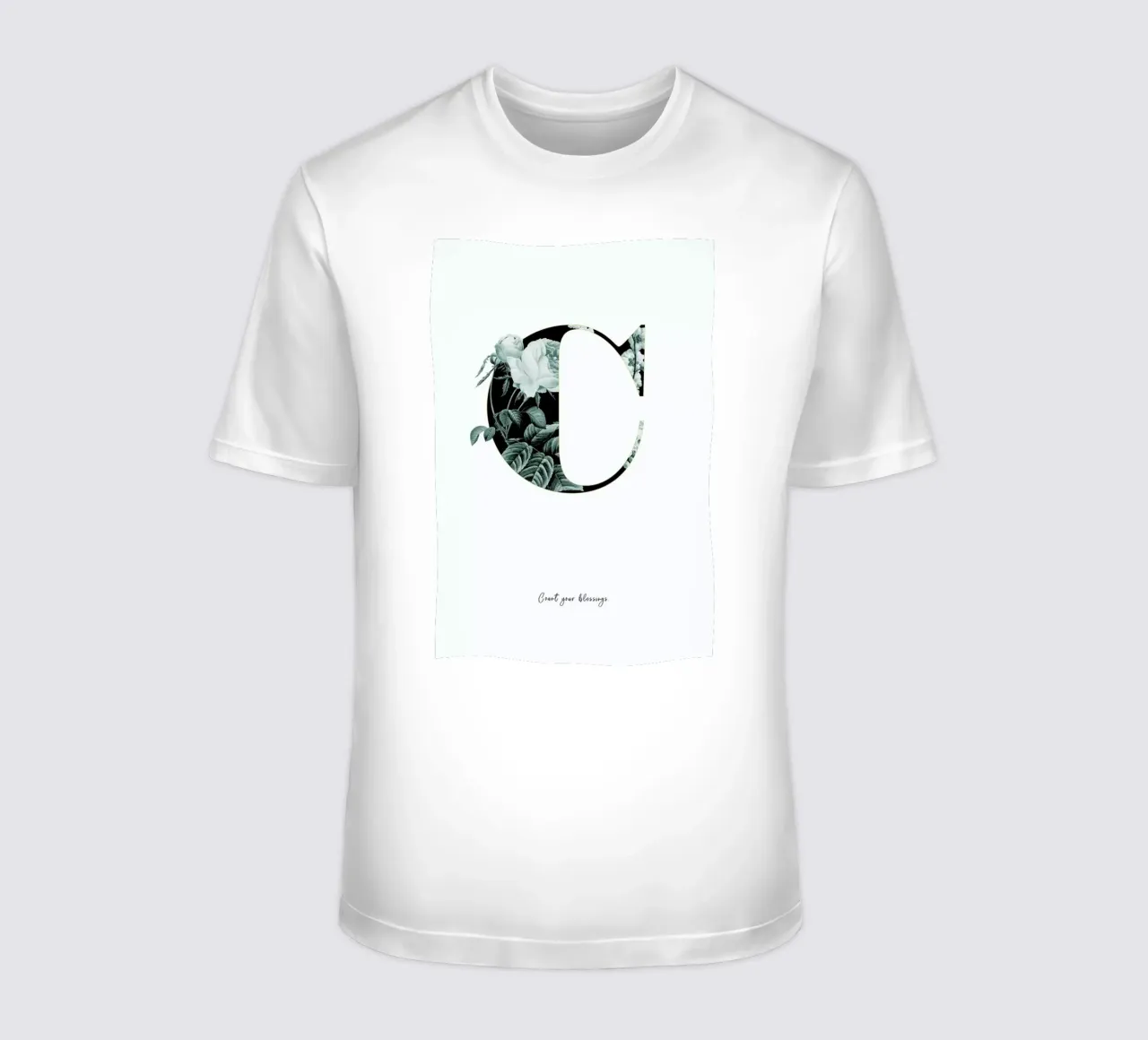 Flower Alphabet - C t-shirt da Froilein Juno