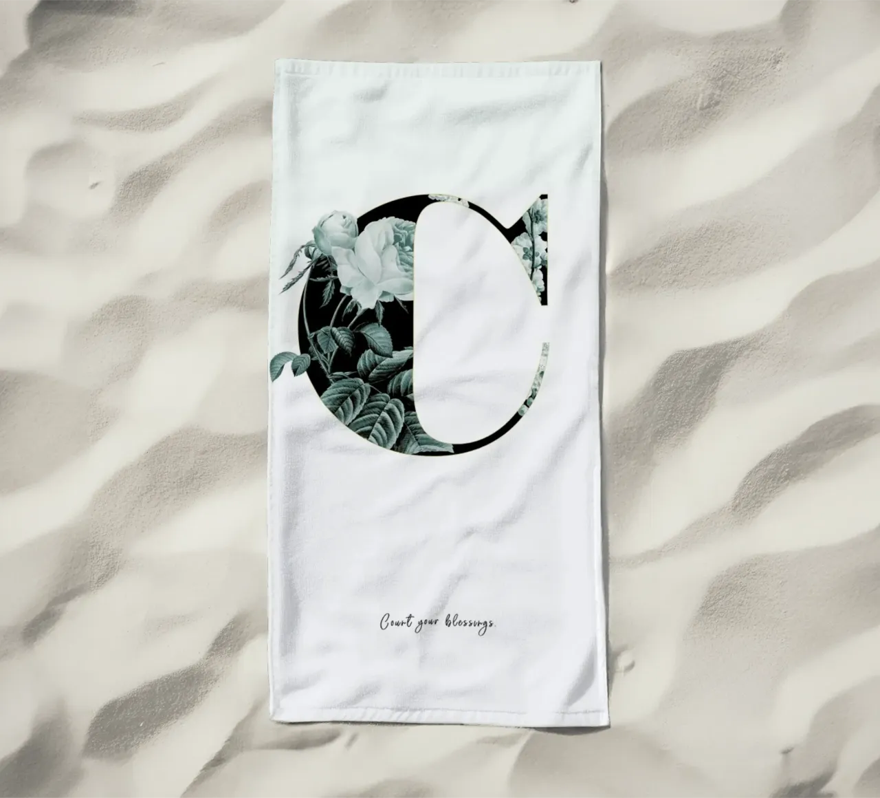 Flower Alphabet - C telo mare da Froilein Juno