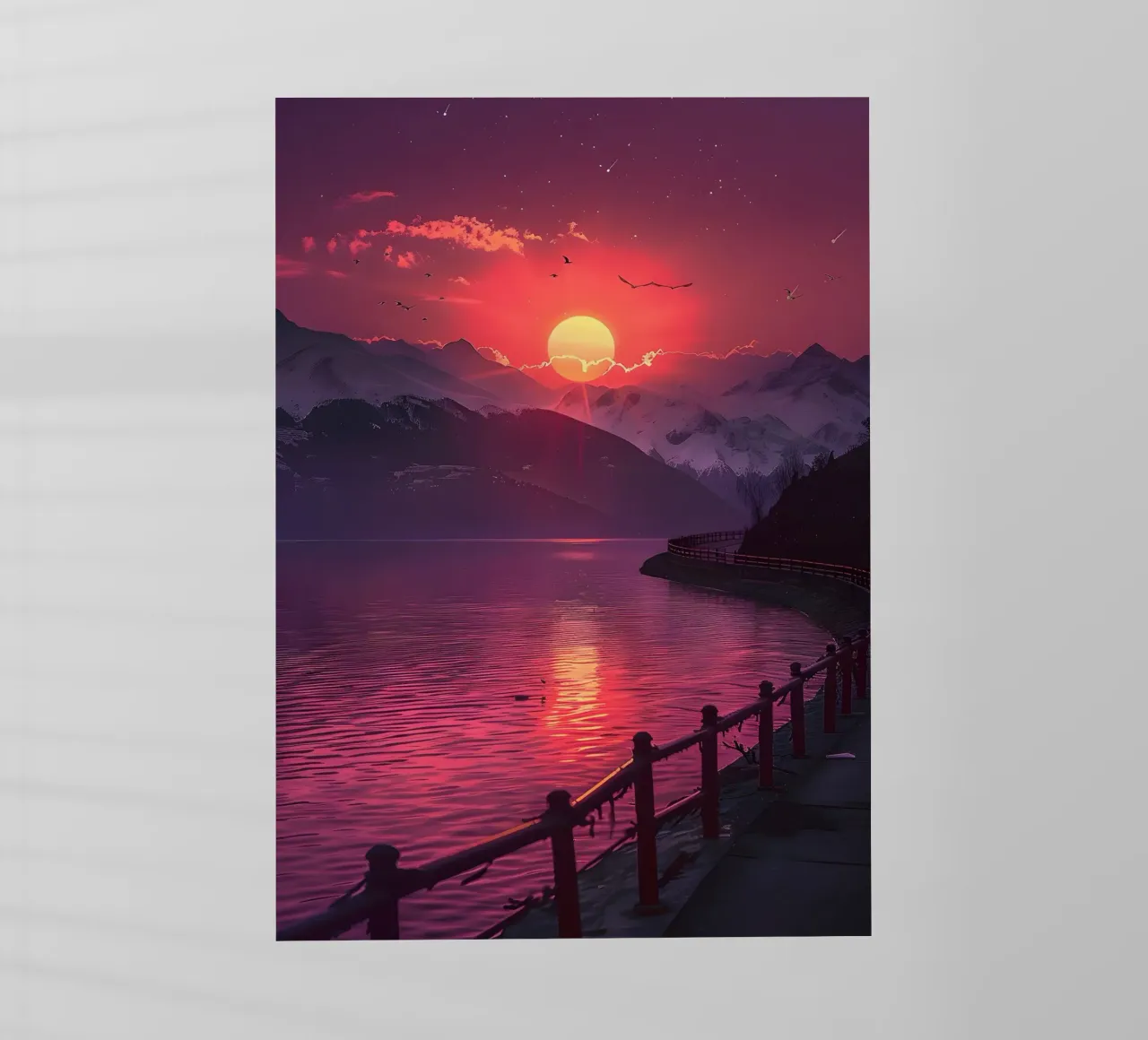 Paesaggio d'epoca pellicola backlit da Wanderlust Vibes