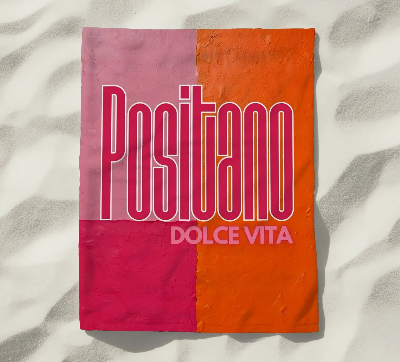 POSITANO DOLCE VITA telo mare da ArtDesign by KBK