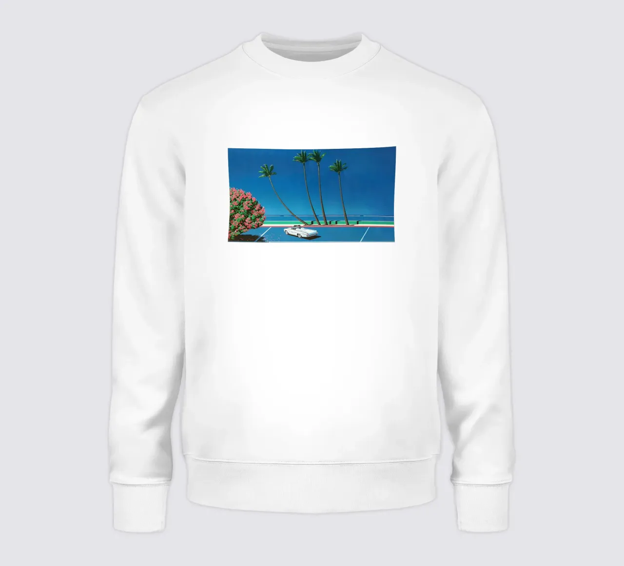 Auto in mare - Hiroshi nagai felpa da Perdana shop