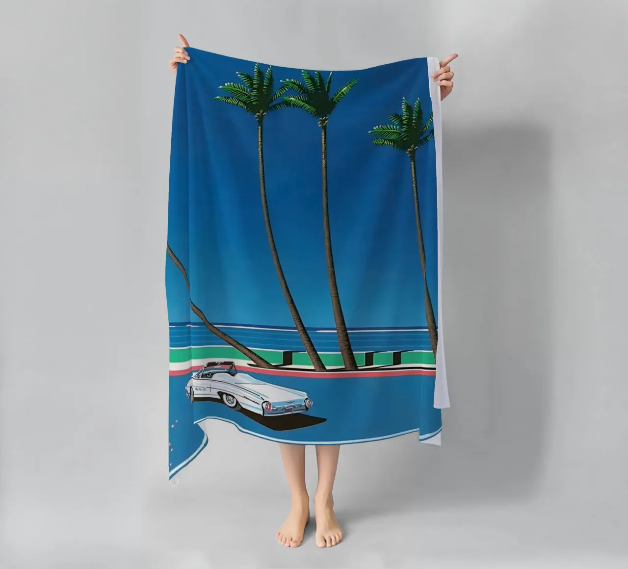 Auto in mare - Hiroshi nagai telo mare da Perdana shop