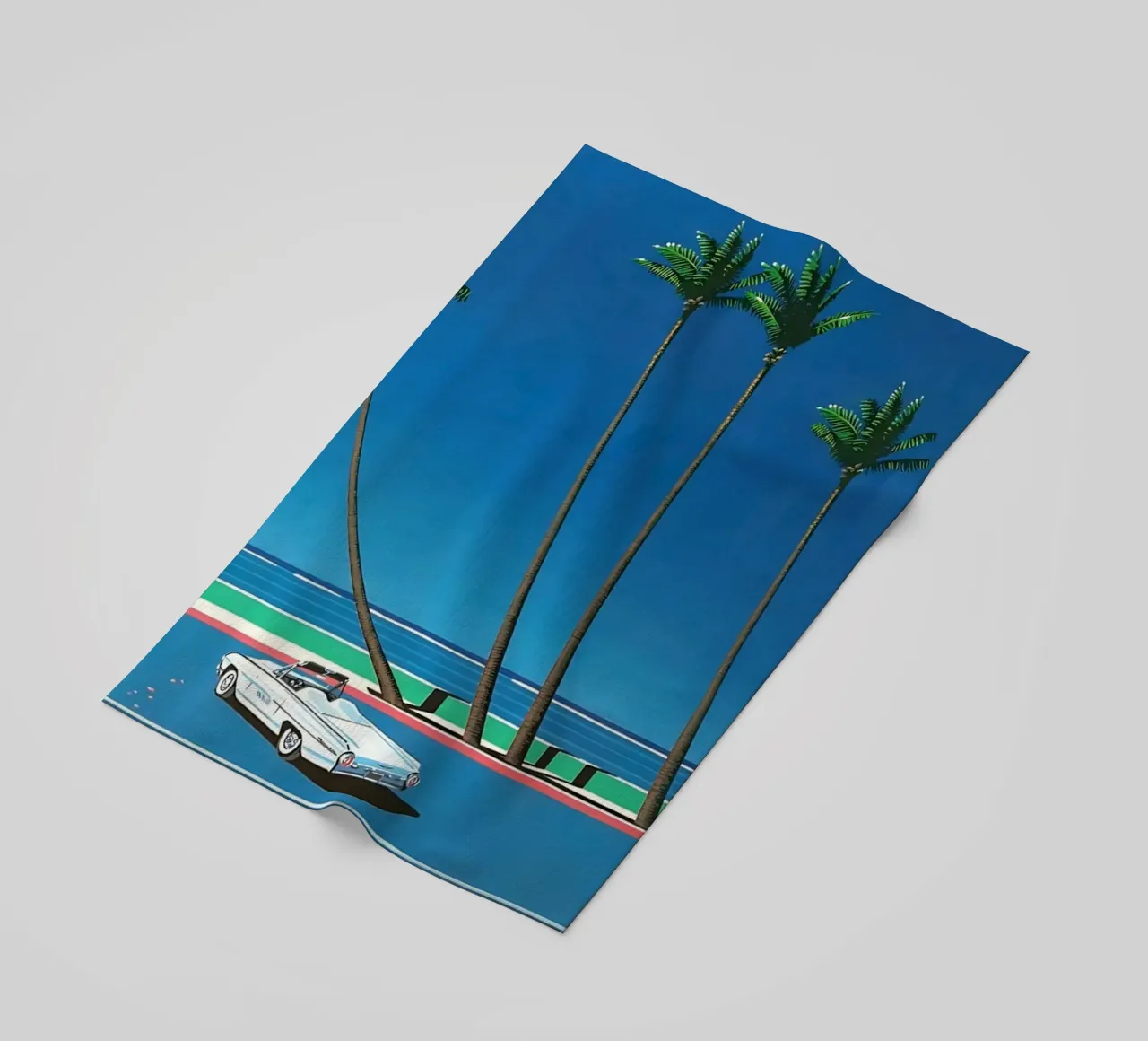 Auto in mare - Hiroshi nagai telo mare da Perdana shop
