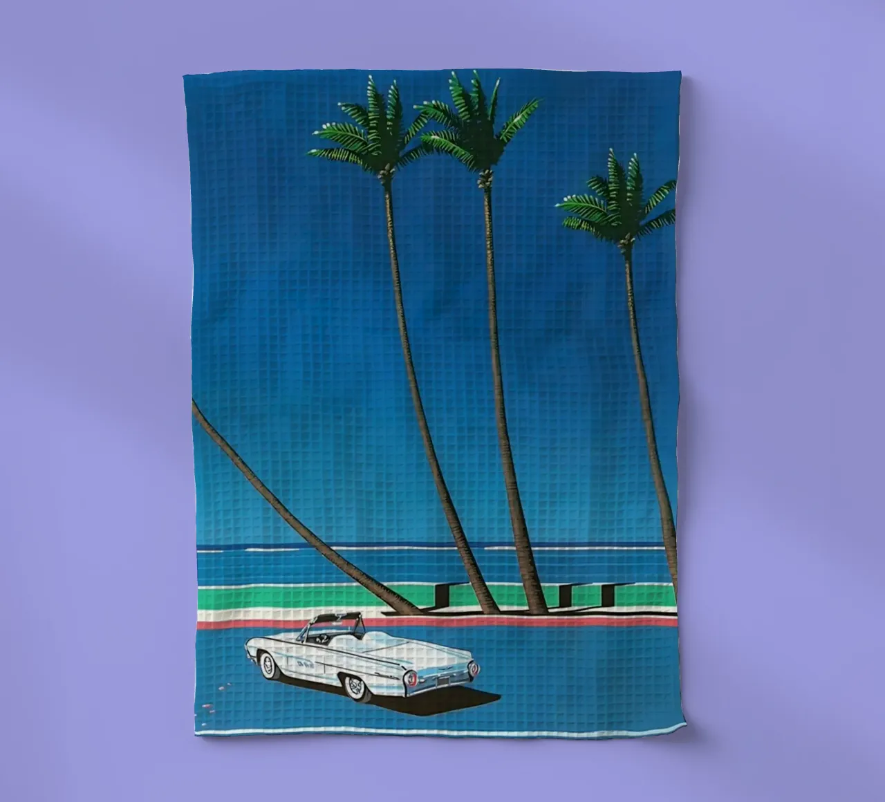 Auto in mare - Hiroshi nagai canovaccio da cucina da Perdana shop