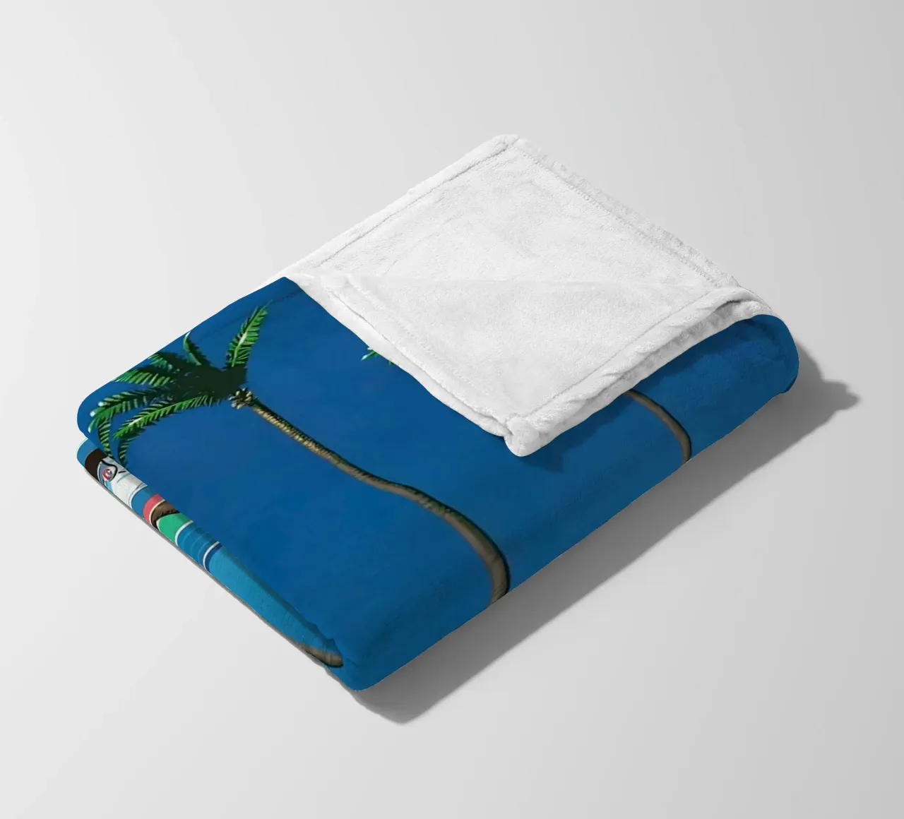 Auto in mare - Hiroshi nagai coperta in pile da Perdana shop