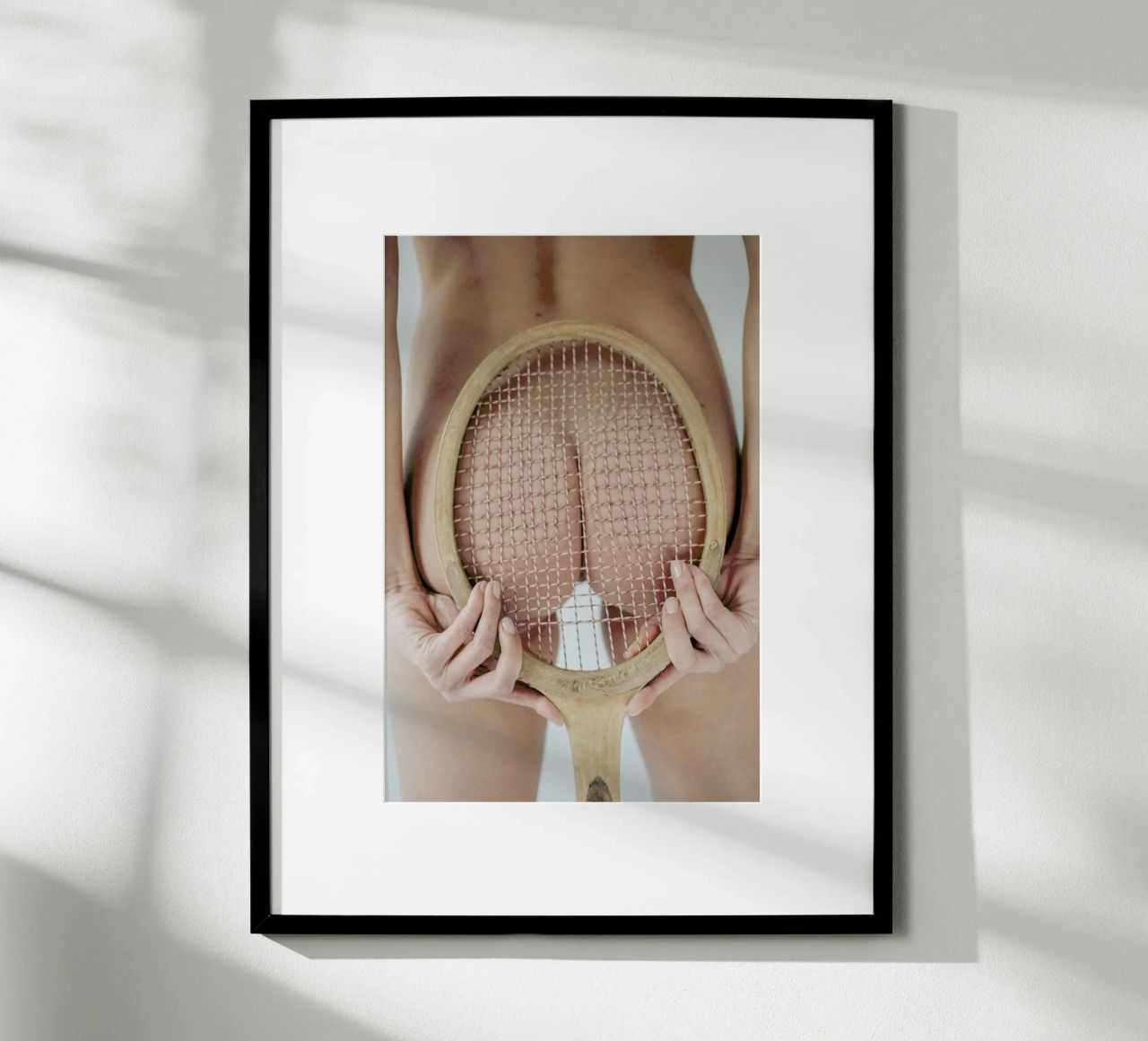 Retro Tennis poster by Chris Abatzis