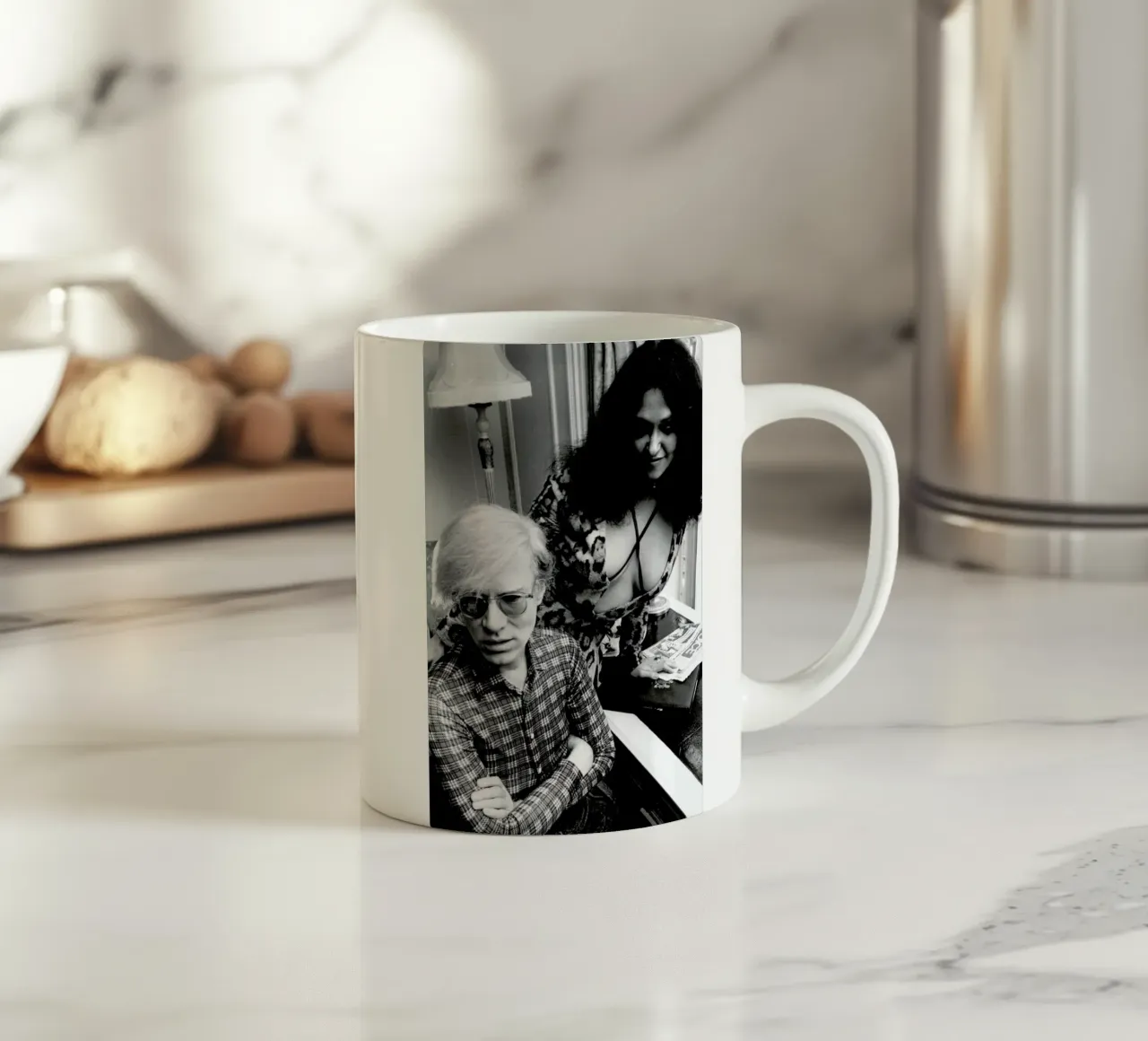 Andy Warhol tazza in ceramica da Gallery Print and Art Limited