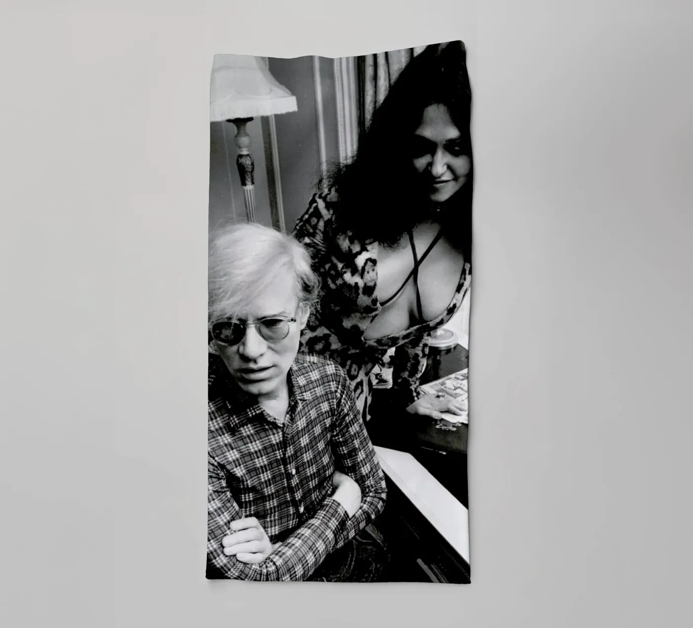 Andy Warhol badhanddoek van Gallery Print and Art Limited