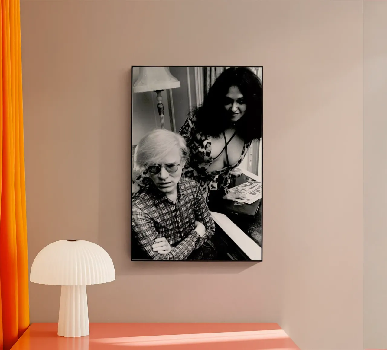 Andy Warhol acryl van Gallery Print and Art Limited