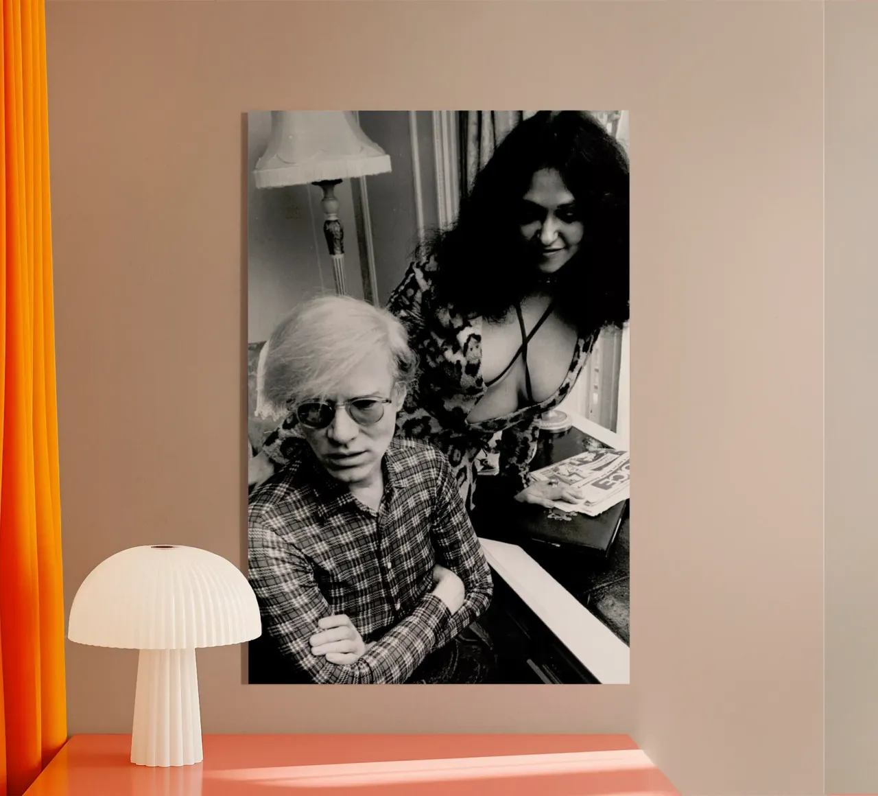 Andy Warhol plexiglass da Gallery Print and Art Limited