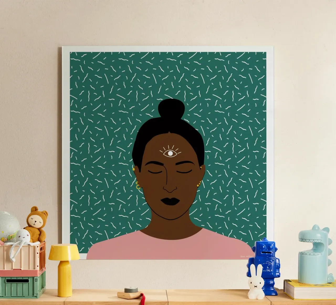 The Eye plexiglass da Céleste Wallaert