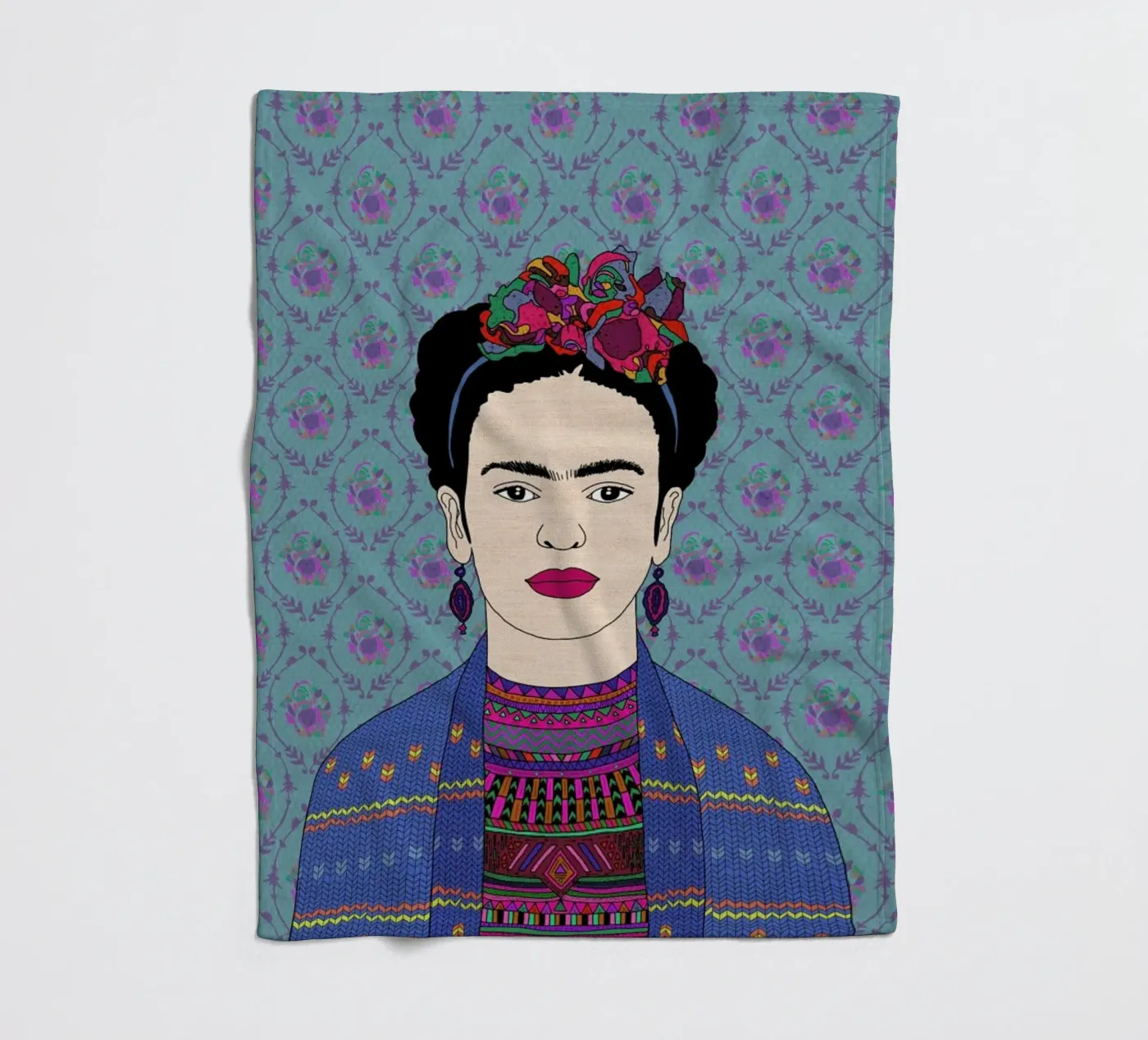 Frida Fleecedecke von Bianca Green