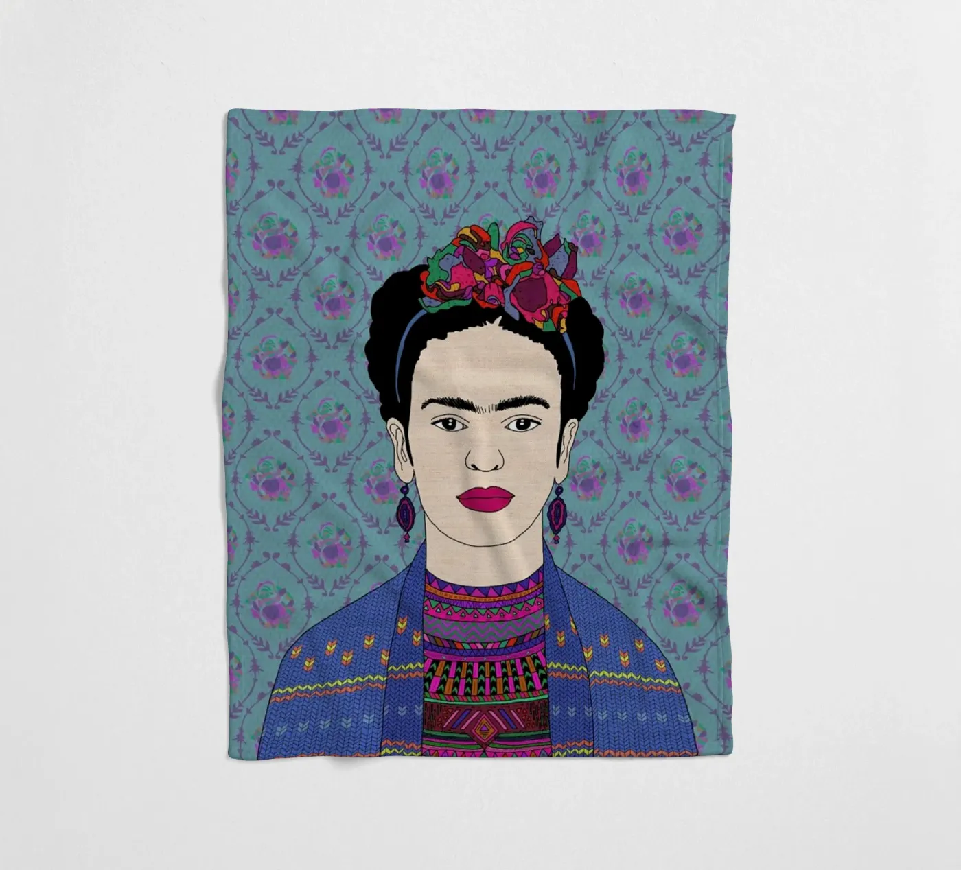 Frida Fleecedecke von Bianca Green