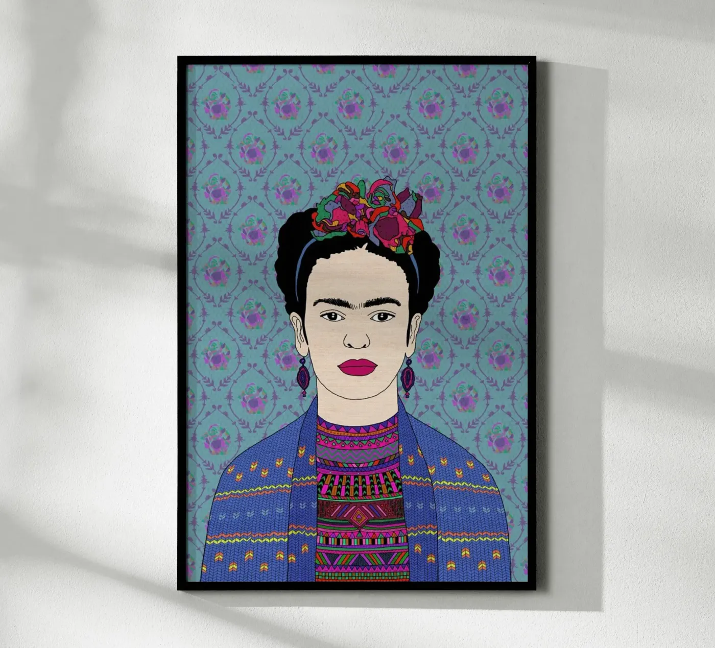 Frida poster da Bianca Green