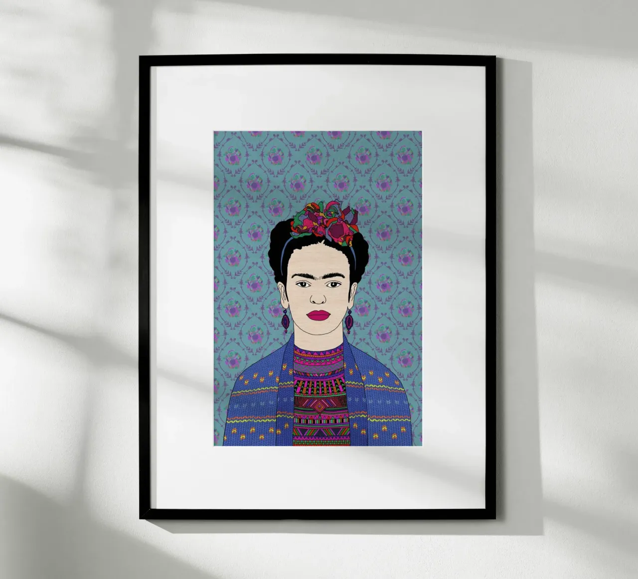 Frida poster van Bianca Green