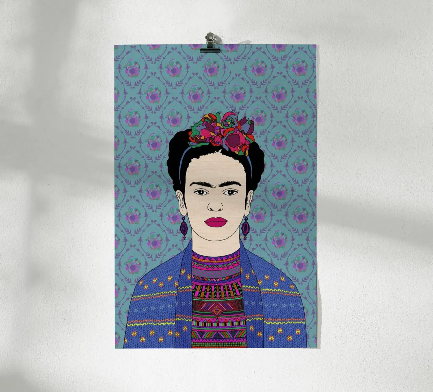 Frida poster van Bianca Green