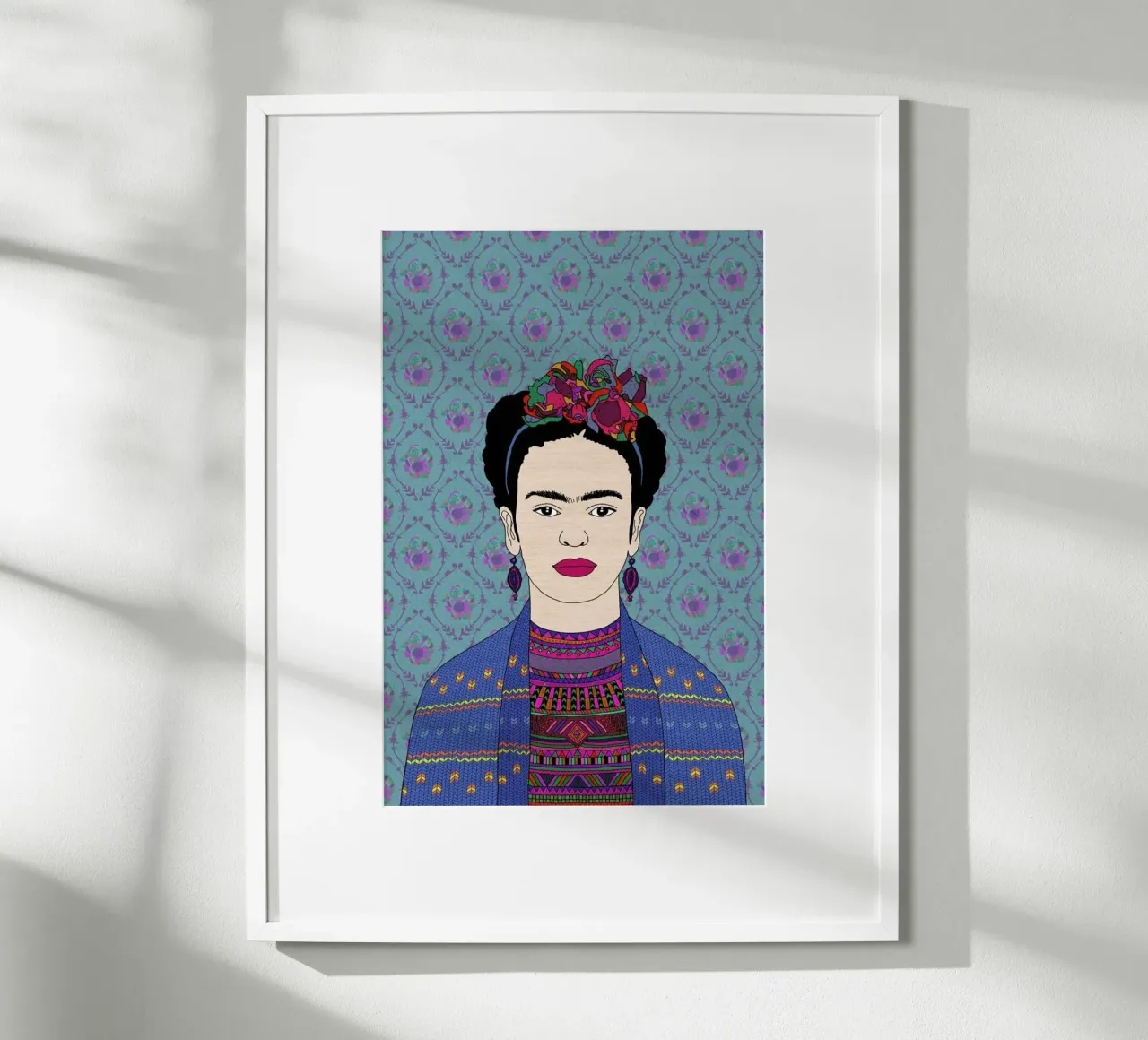 Frida poster van Bianca Green