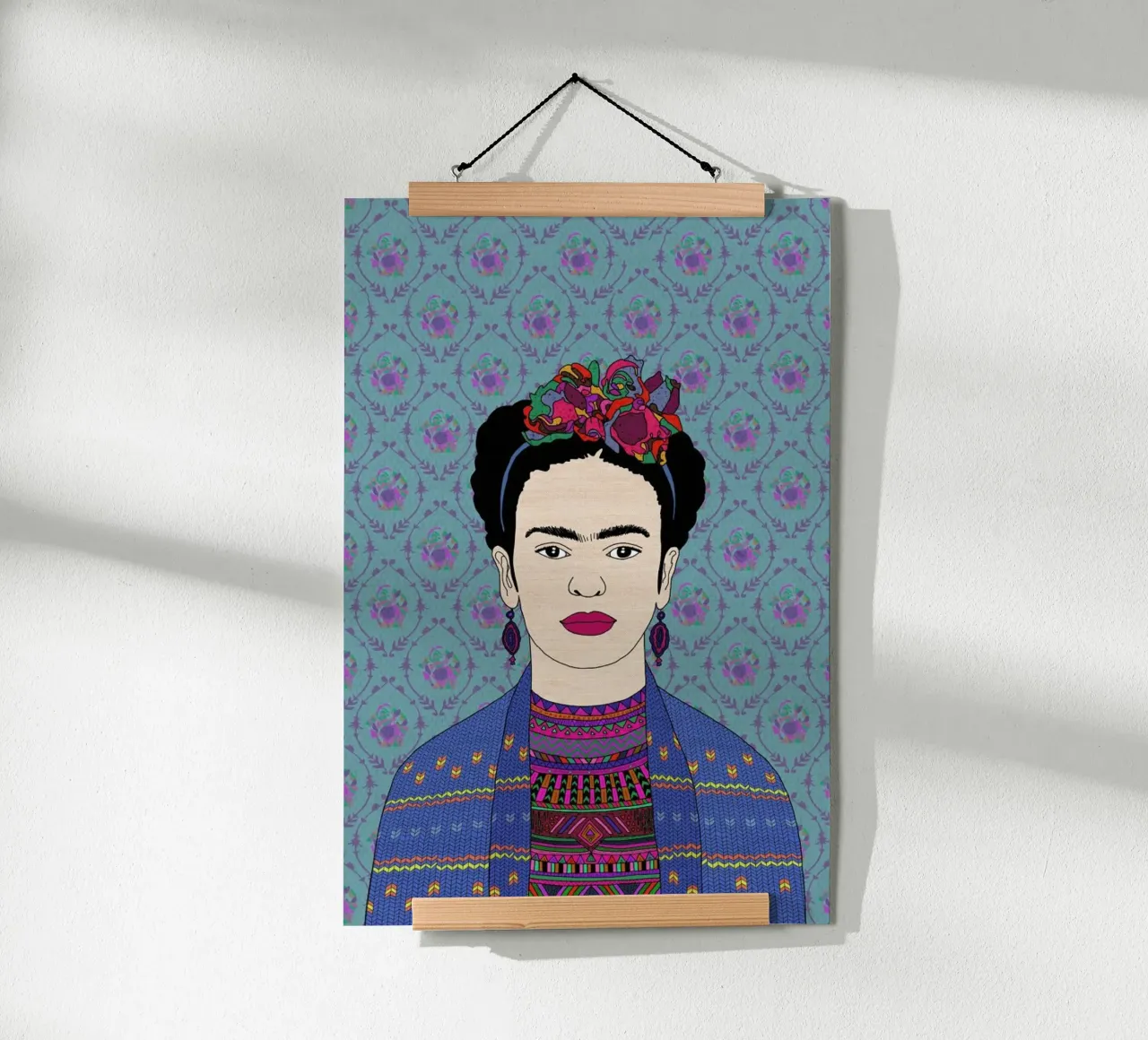 Frida poster van Bianca Green