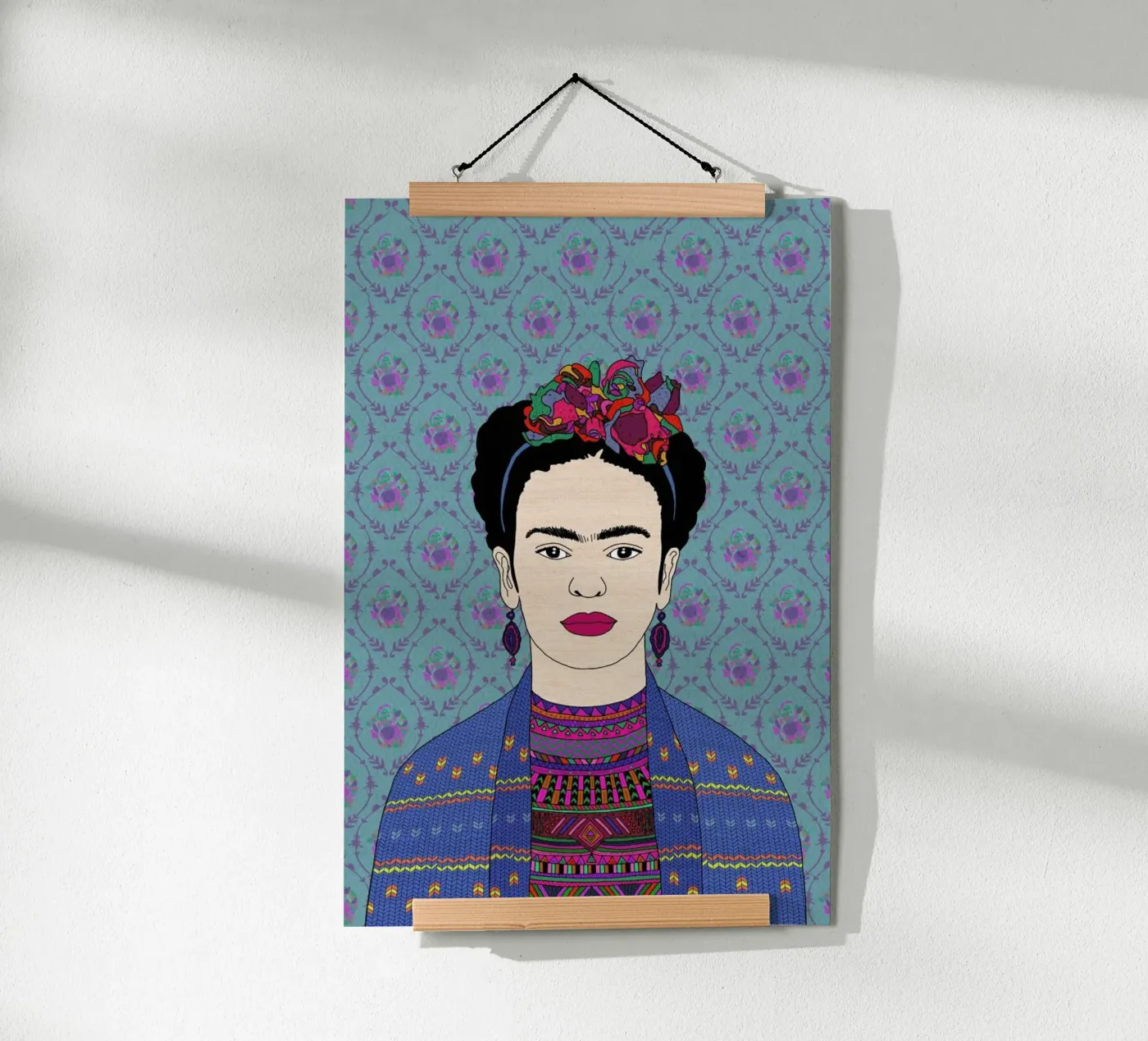 Frida poster da Bianca Green