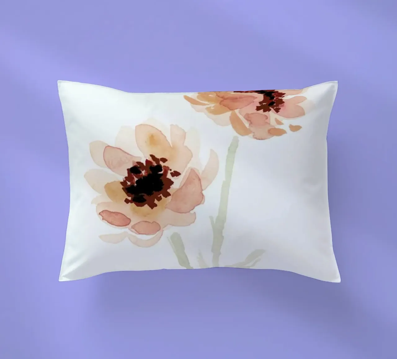 Paeonia decorative cushion by Farina Kuklinski