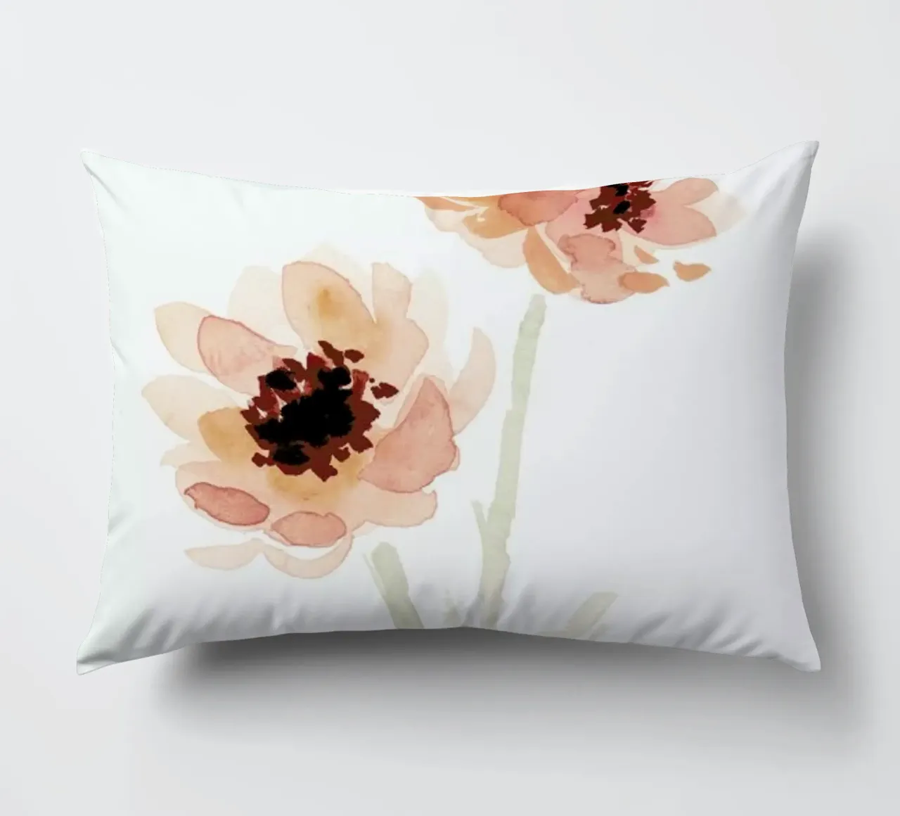 Paeonia decorative cushion by Farina Kuklinski