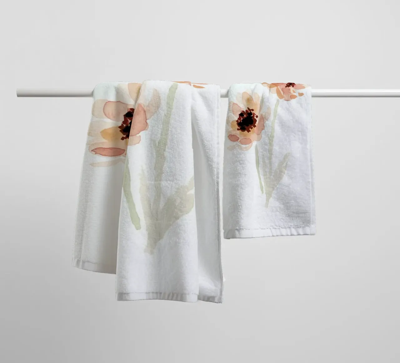 Paeonia towel by Farina Kuklinski