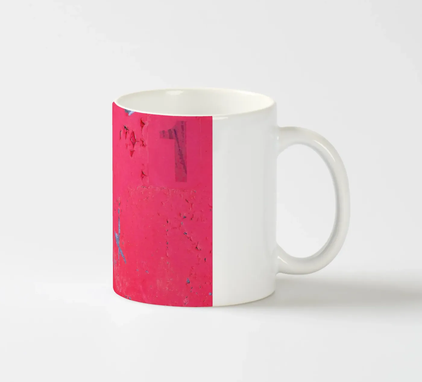 One ceramic mug by Ballack Art House