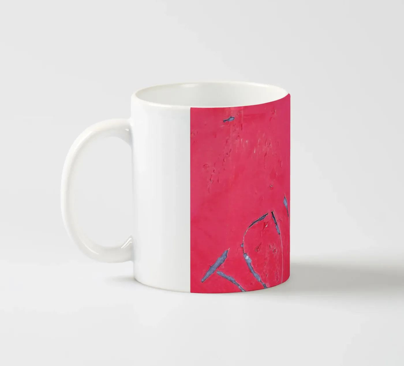 One ceramic mug by Ballack Art House