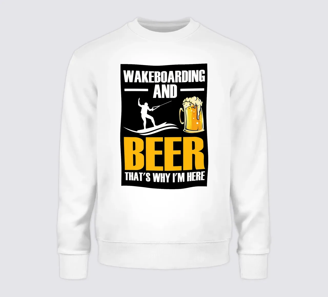 Wakeboarding Wakeboard sweatshirt by Renesme