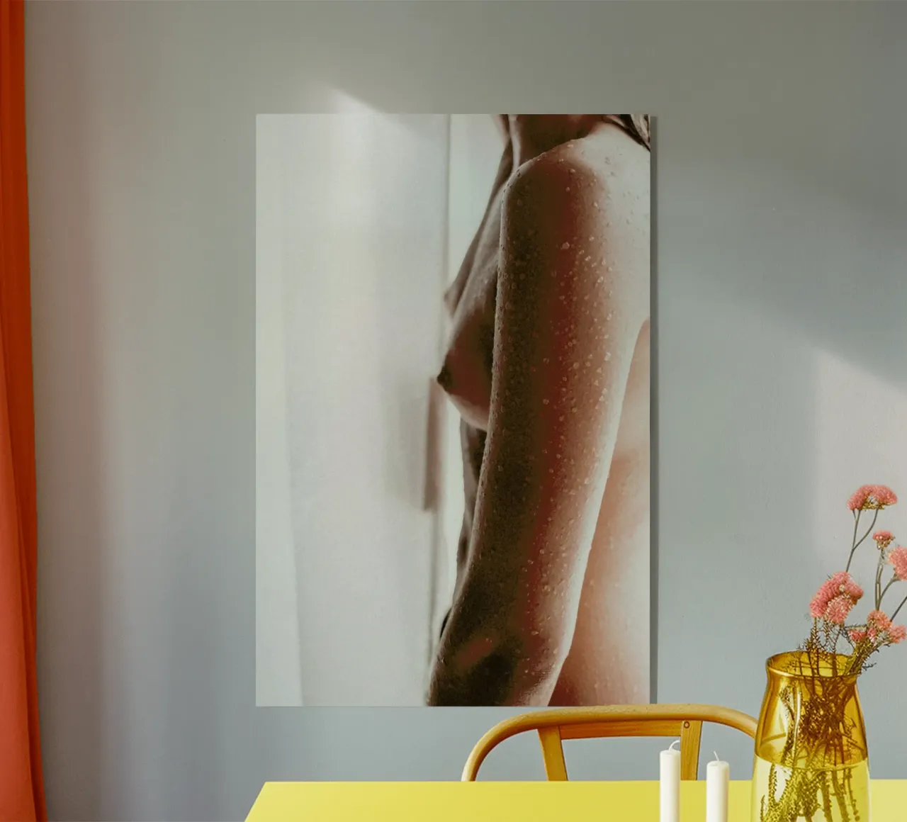 Skindrops 1 plexiglass da Chris Abatzis