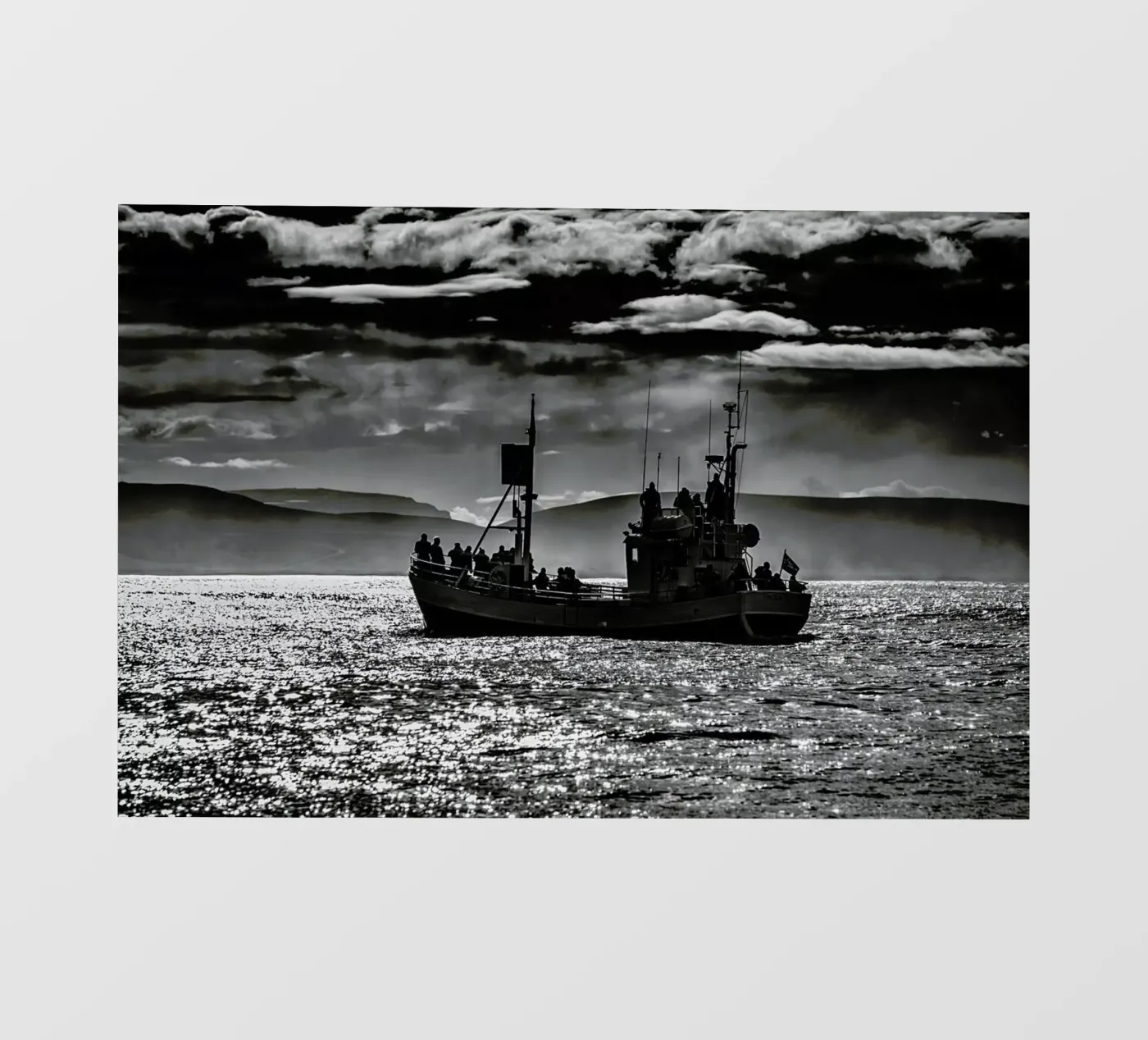 Fischerboot Backlit Folie von anderm