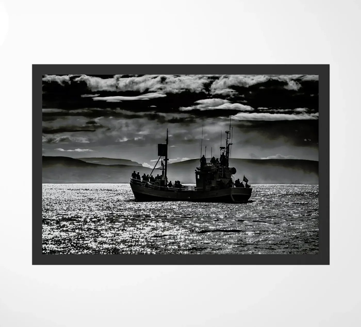 Vissersboot deurmat van anderm