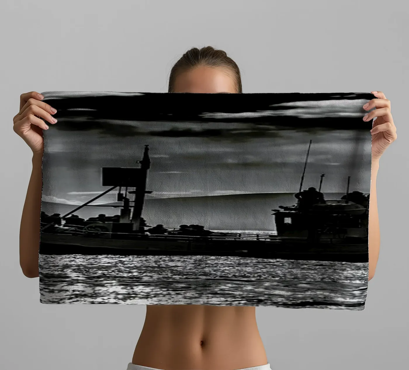 Fischerboot Handtuch von anderm