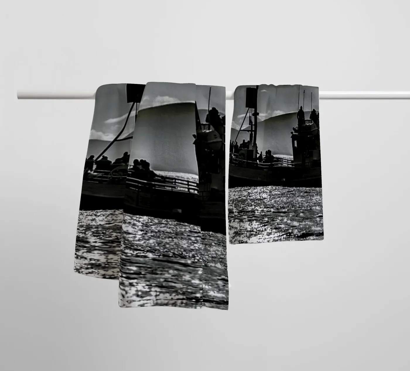Fischerboot Handtuch von anderm