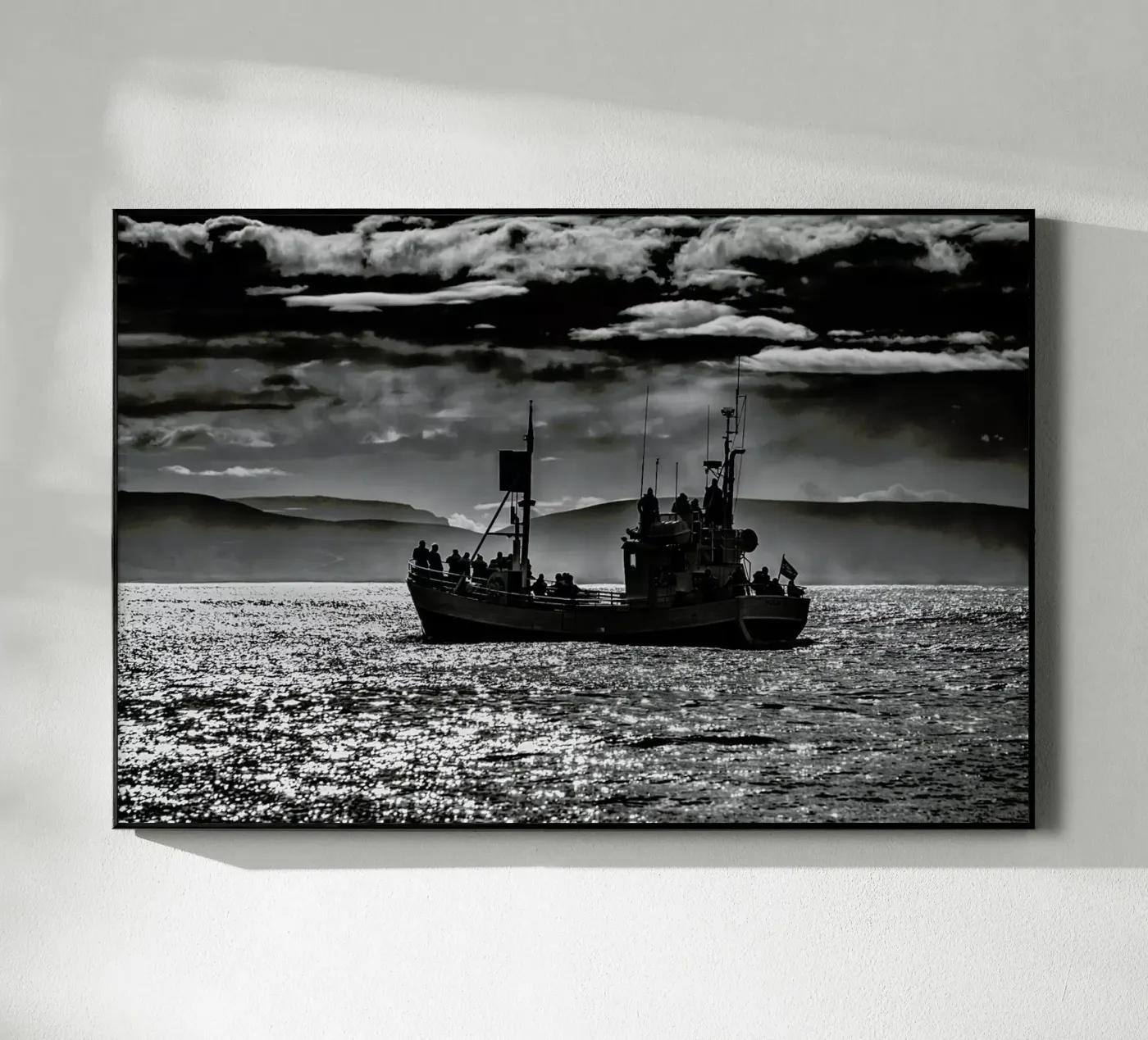 Vissersboot acryl van anderm