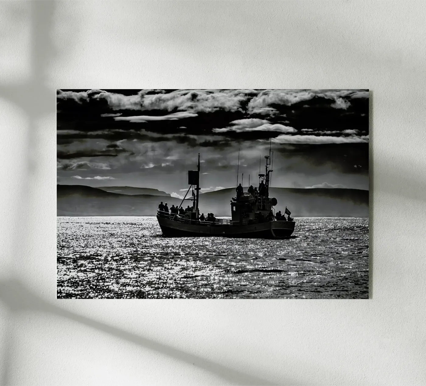 Vissersboot acryl van anderm