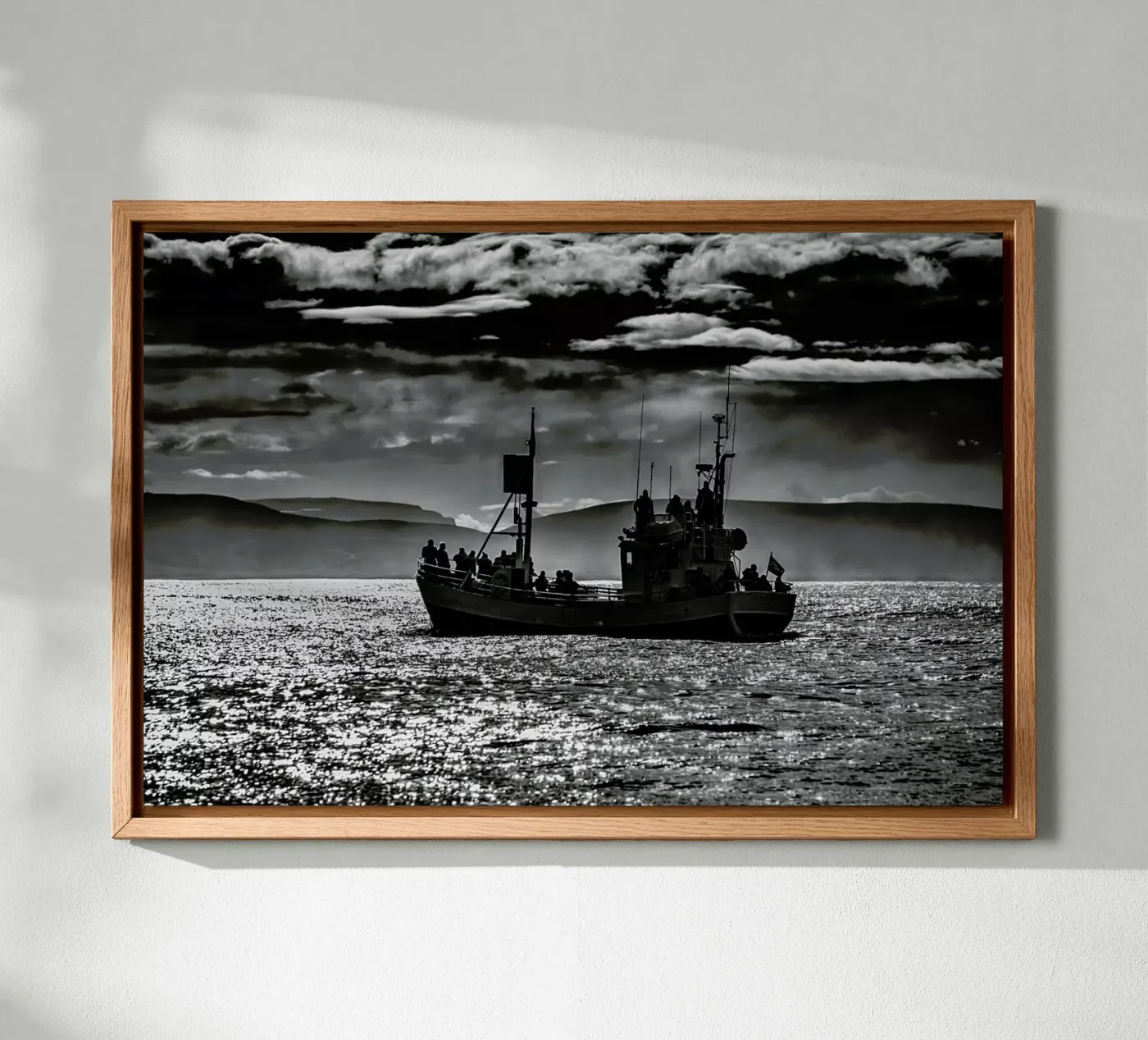 Fischerboot Leinwand von anderm