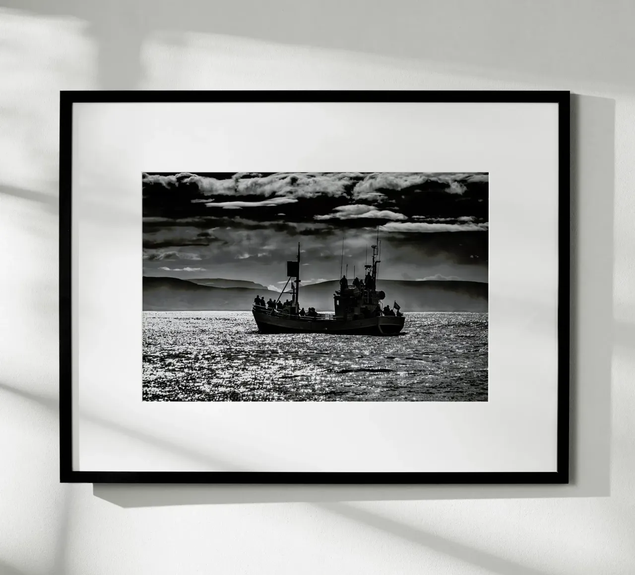 Fishing boat Poster von anderm