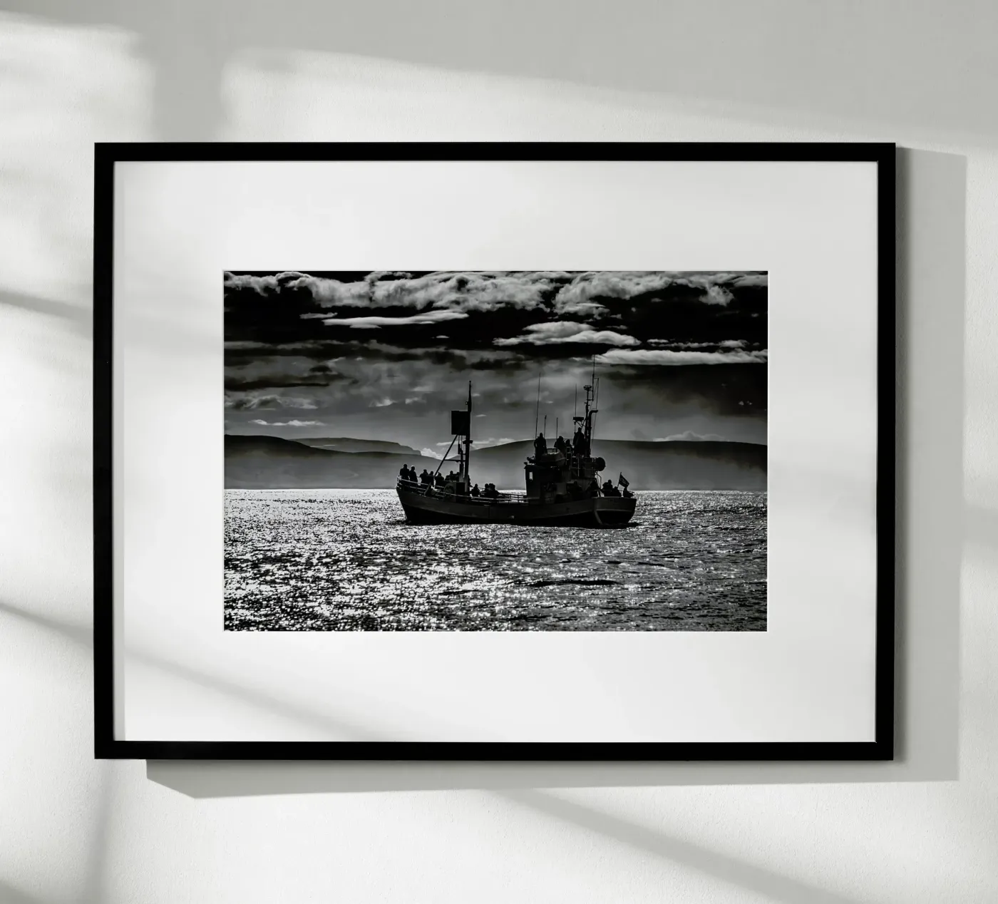 Fishing boat Poster von anderm
