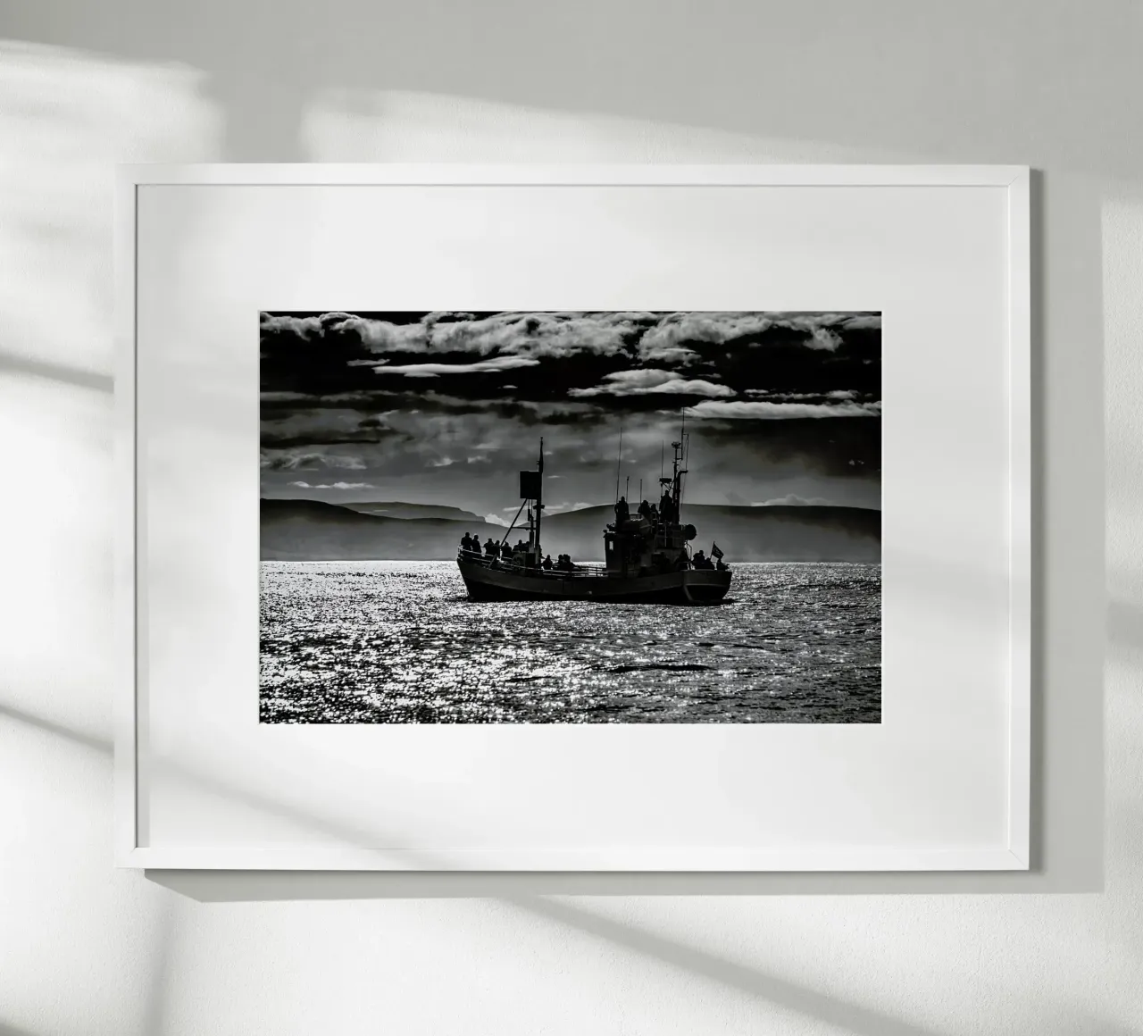 Fishing boat Poster von anderm