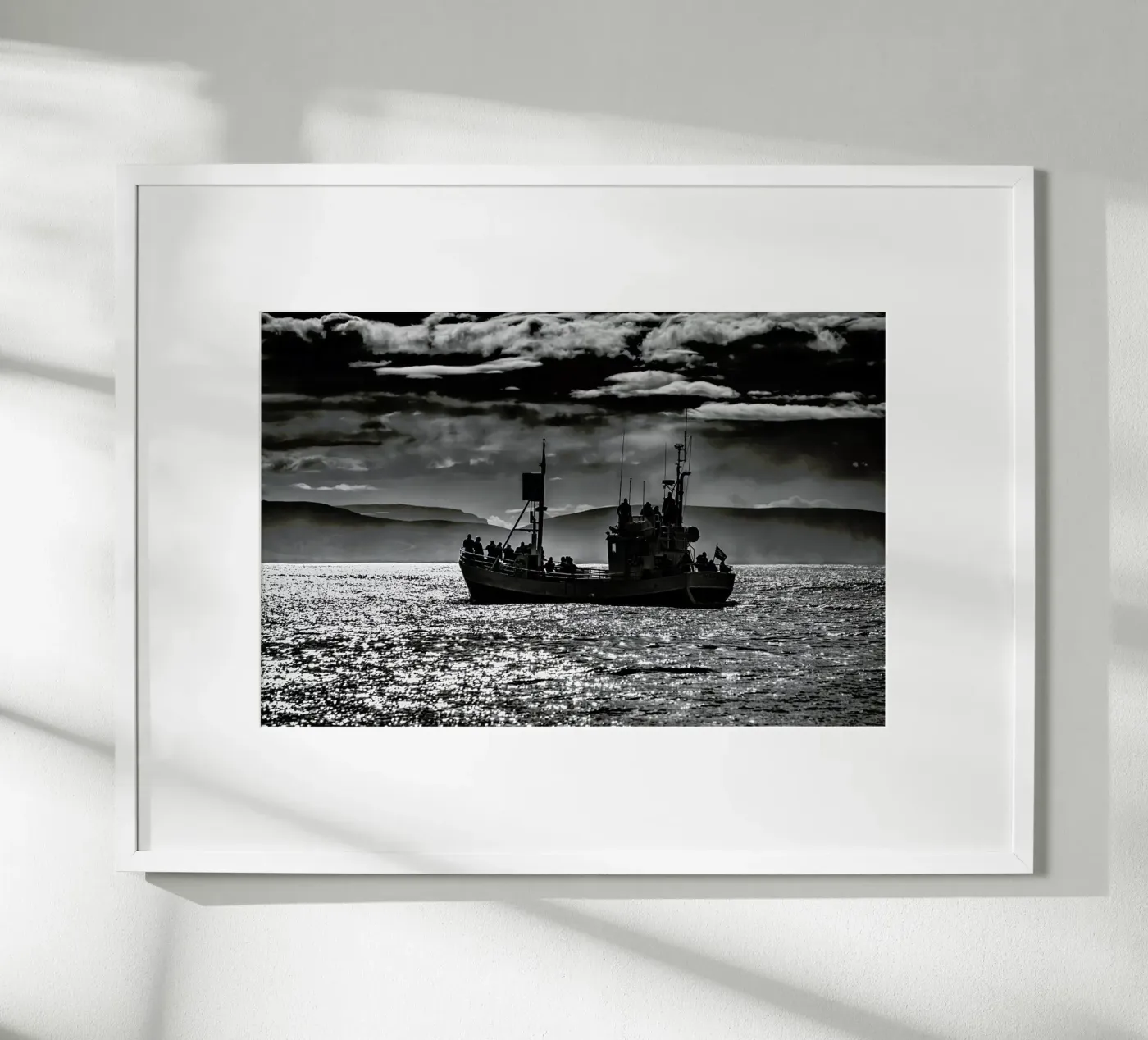 Fishing boat Poster von anderm