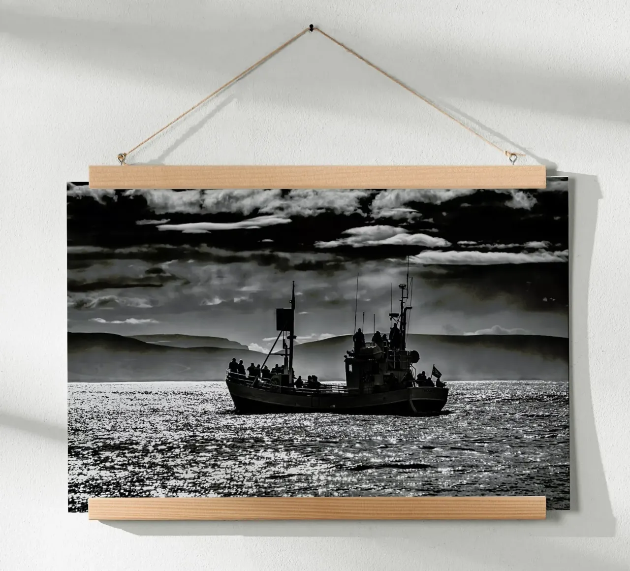 Fishing boat Poster von anderm