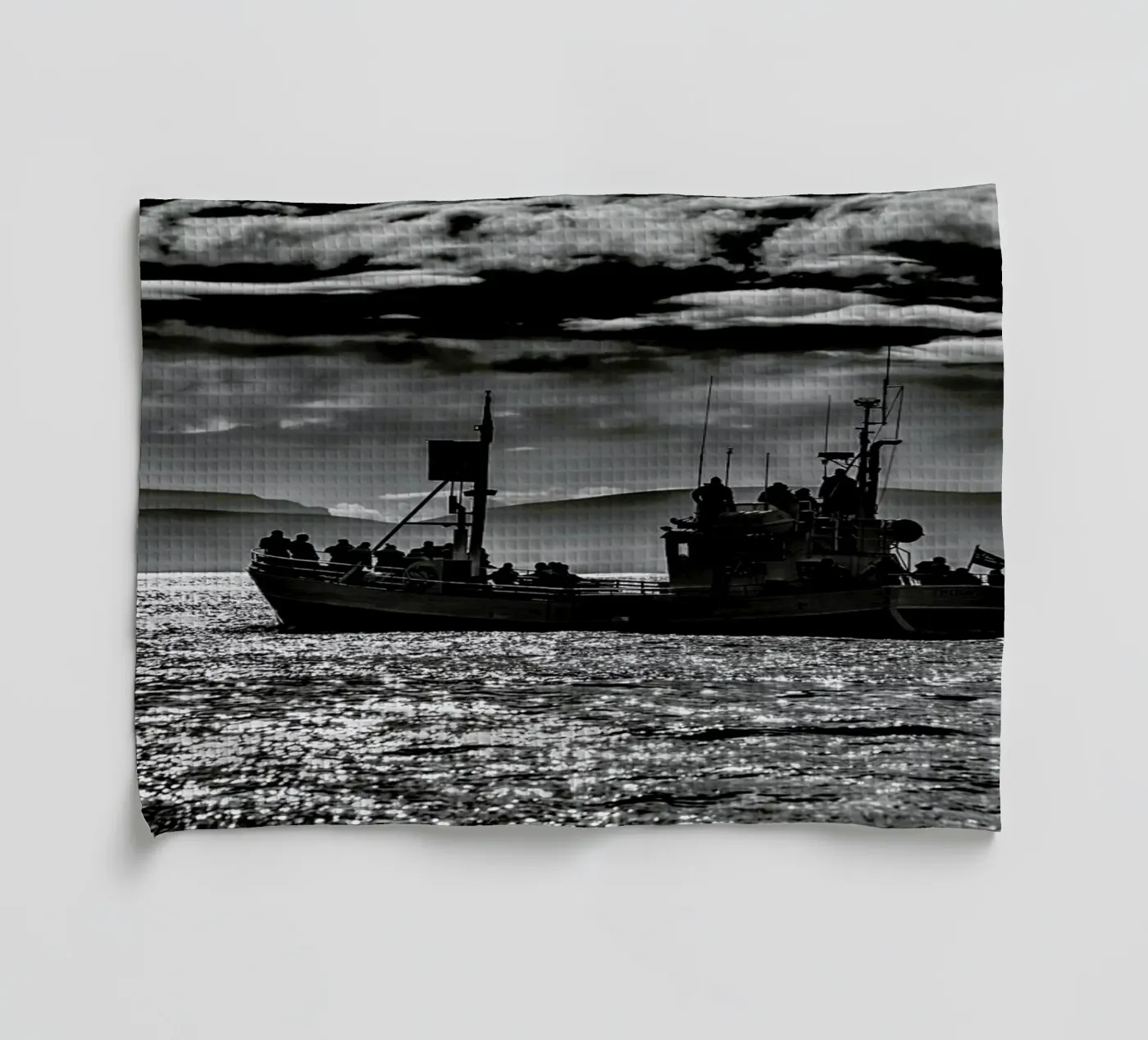 Fischerboot Geschirrtuch von anderm