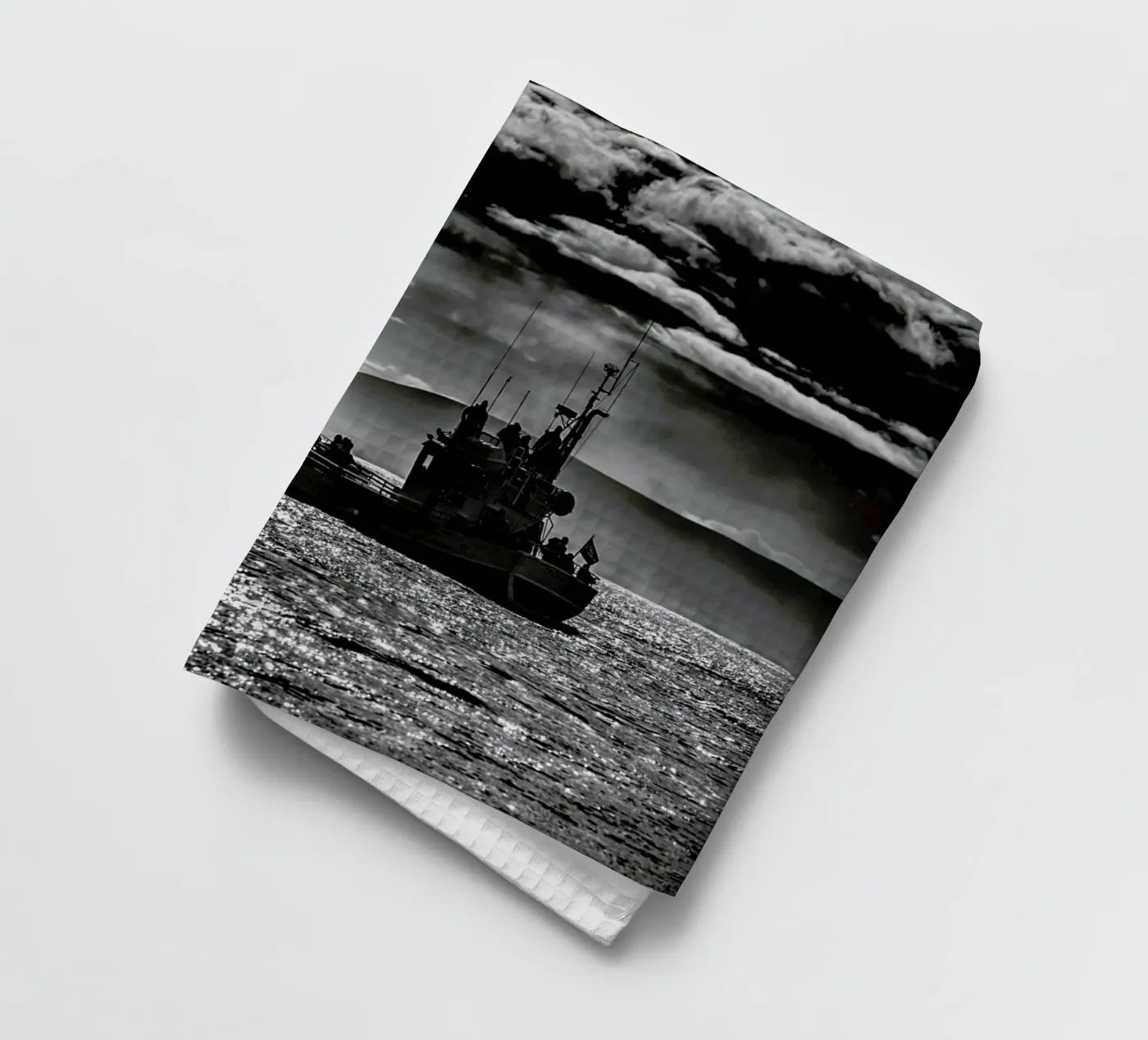Fischerboot Geschirrtuch von anderm