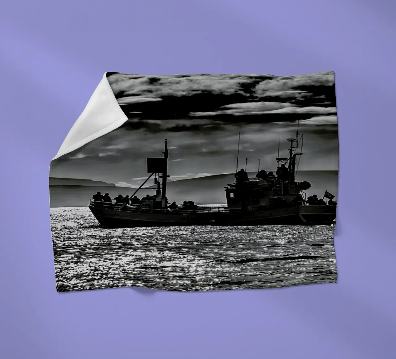 Fischerboot Fleecedecke von anderm