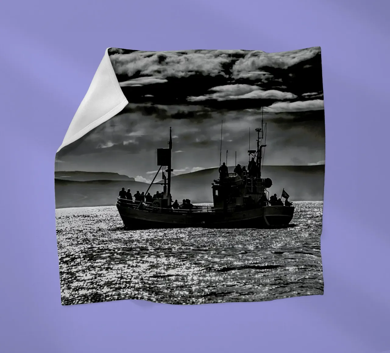 Fischerboot Fleecedecke von anderm